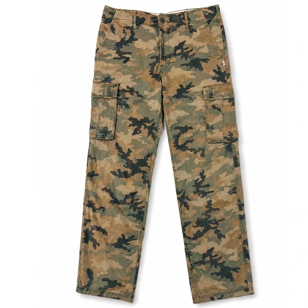 Levi's White Tab Camo Cargo Pants Men's 42x30 Military Utility Tactical Cotton